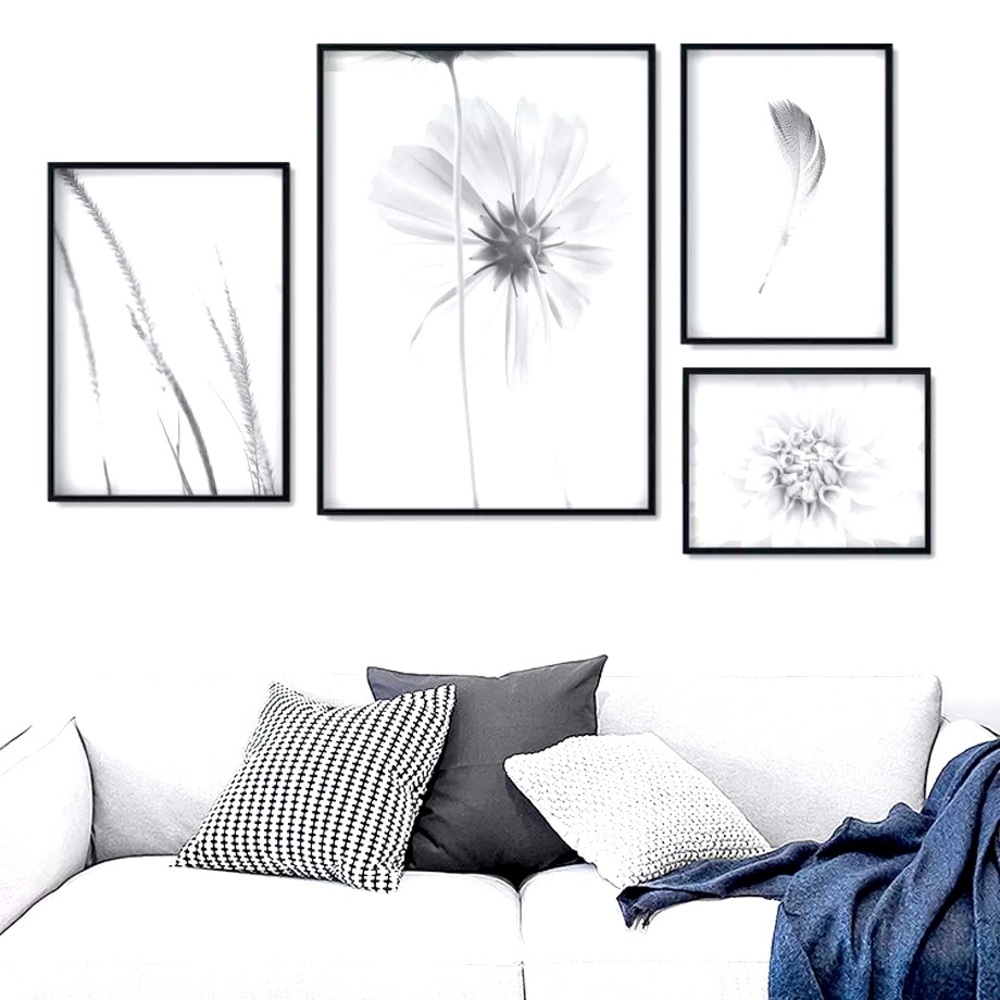 White wall decor